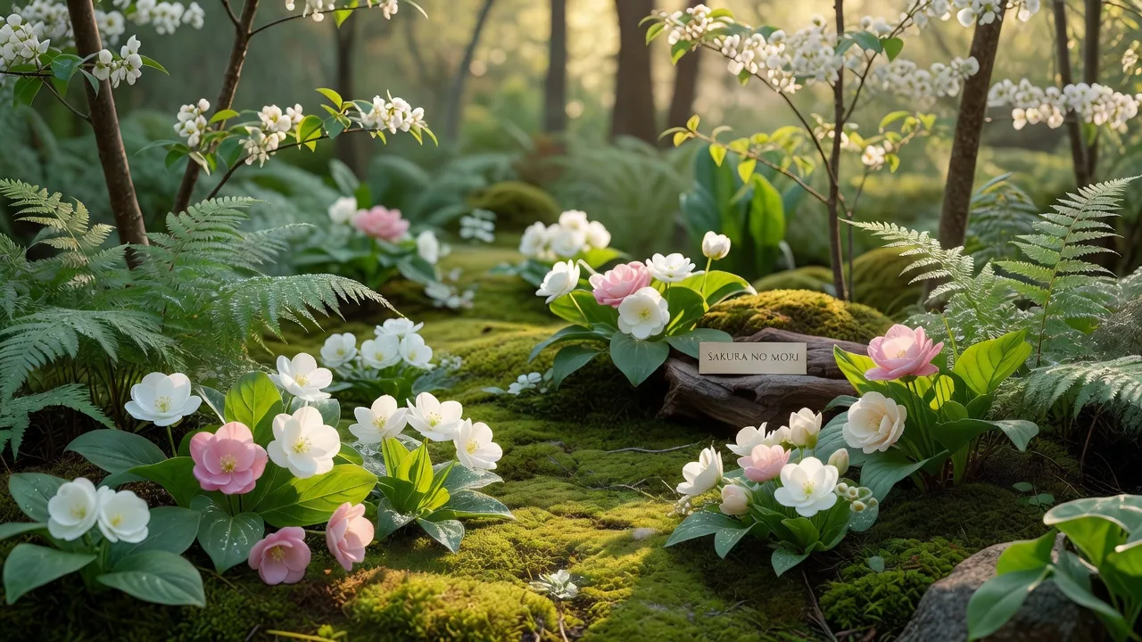 春の野の花 — 森の足元に咲き競う春の野草たち